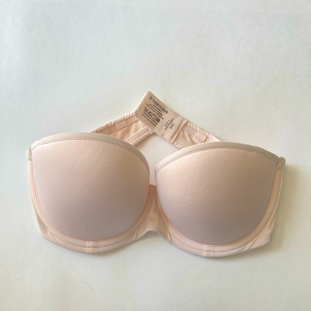 ThirdLove Classic Strapless Bra - 34C
